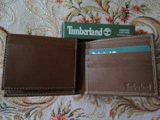 Оригинальное портмоне кошелек Timberland привезен из США в подарочной коробке оригинал    Изготовлен foto 4