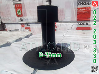 Aerator pu acoperis plat. Аэраторы для плоской кровли. foto 5