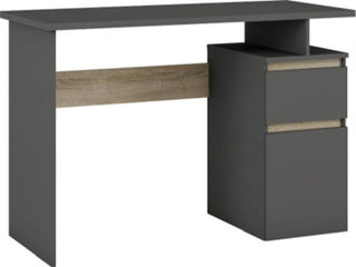 Masa de birou MG-Plus, Table 4 (1.4m) graphite/oak sonoma