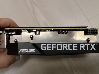 б/у видеокарта Asus RTX 3060 12Gb(GDDR6) 192 bit - 5500 лей foto 2