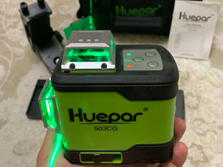 Laser Huepar 3D 503CG 12 linii  + magnet + tinta + geantă + garantie + livrare gratis foto 8