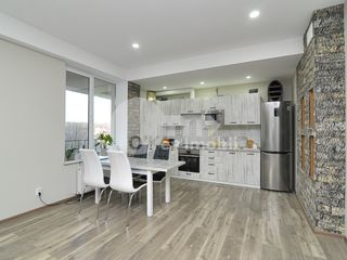 Bloc nou, 2 camere, 81 mp, euroreparație, lîngă pădure, Durlești 74900 € foto 1