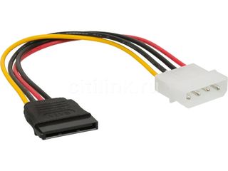 Кабель VGA 1,8м / DVI-D 1,8м - новые. Кабель питания 220V, Molex-SATA. foto 5