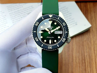 Новые !!! Seiko 5 Sports Automatic Dark Green Оригинальные