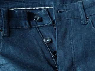 Rick owens Detroit cut waxed jeans foto 2