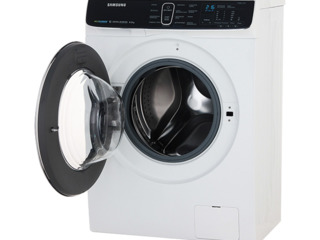 stiralnaya mashina samsung ww80k52e61wdby polnorazmernaya 8 kg belyj