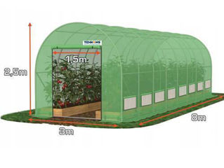 Seră 8X3X2.5M - m8 - livrare / credit / agroteh