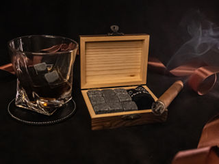 Un set elegant de pietre pentru whisky - cadoul perfect pentru cunoscători! foto 5
