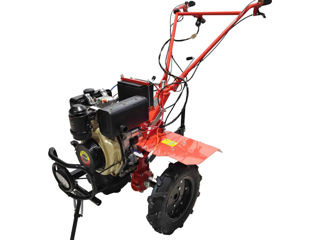 Motocultor motorină TechnoWorker 105 DE + freză 1.2m (VOR56549) / Credit în 10 rate!  / Garantie