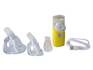 Inhalator fara zgomot cu MESH tehnologie Бесшумный ингалятор с Mesh технологией foto 6