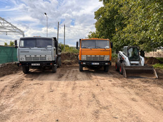 Bobcat Kamaz Miniexcavator Buldoexcavator Demolare și evacuare Nisip lut Petris Basculanta foto 7