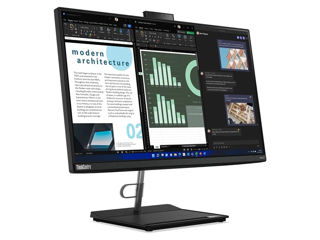 Моноблок - «Lenovo AIO ThinkCentre neo 30a i5-13420H 8GB 512GB DVD-RW UHD Graphics No OS Black» foto 2