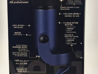 Logitech Blue Yeti Ultimate USB Microphone Professional new foto 4