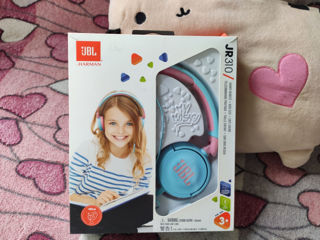 Наушники детские (проводные с микрофоном) JBL JR310 Blue. 190 лей foto 3