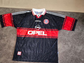 Bayern Munchen 1997-1999  футболка Adidas #7 Scholl foto 9