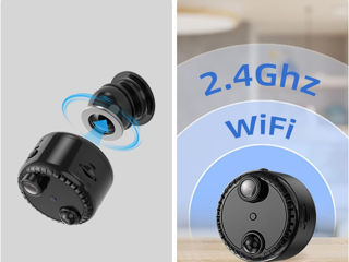 Hycency Cameră interioară fără fir cameră wifi 4k cu control prin aplicație înregistrare audio video foto 2