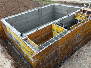 Constructia caselor de la 0,lucrari de betonare foto 1