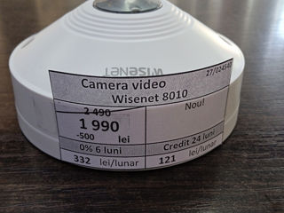 Cameră Video Wisenet 8010