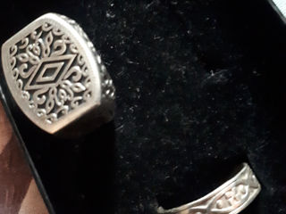 Печатка перстень кольца 925 проба Серебро foto 7
