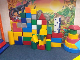 Детский игровой лабиринт, оборудование детской игровой комнаты, сухой бассейн, мягкий конструктор foto 6