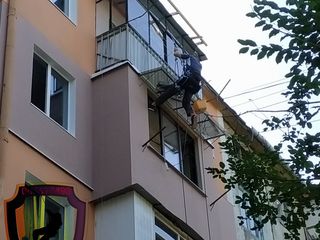 Aльпенисты.утепление фасадов.Termoizolarea Fatadelor, Apartamente, Balcoane, Hidroizolare foto 3