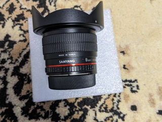 Samyang F3.5/8mm foto 5