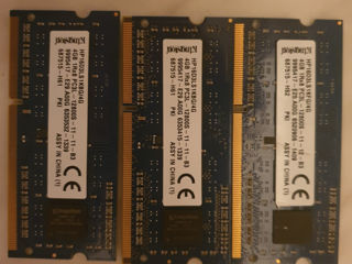 Продаются 5 планок памяти для ноутбука DDR3 foto 3