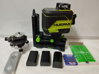 Новый компактный лазерный уровень 4d huepar ls04cg с зелеными лучами от лазерных излучателей osram. foto 3