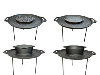 Grill disc set multifunctional 4 piese foto 2