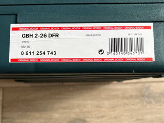 Перфоратор Bosch GBH 2-26 DFR 800 Вт 220 Original foto 6