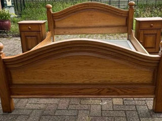 Vand dormitoare din lemn natural foto 9