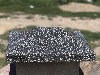 Lucrări din pulbere(Croșcă)de mramor și granit cu adause de ciment foto 2