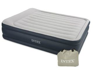 Надувная кровать Intex 64136 (203х152х42) со встроенным насосом foto 3