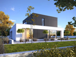 Proiect case cu doua nivele 240 m2 / arhitect / proiecte de casa / arhitectura / Design foto 2