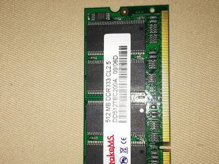 RAM SO-DIMM: 512MB , 8Gb