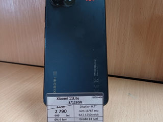 Xiaomi 11 Lite 8/128Gb, 2790 lei