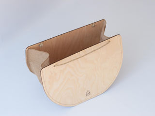 Nr.9 Woodbag для пикника/корзина для продуктов - "Молдавский ковёр" фото 6