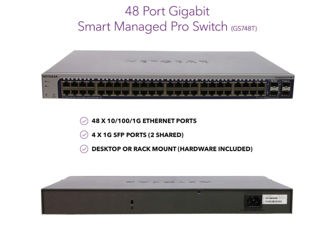 Netgear GS748T 48port foto 2