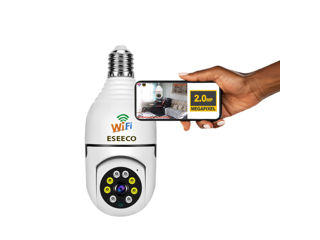 Camera IP Robot WiFi Bec 2MP soft: icsee Microfon, dinamic, inregistrare video pe micrCD