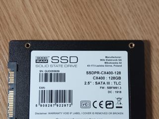 SSD GoodRam CX400, SATAIII 128GB foto 2