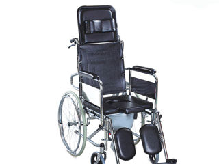 Carucior Fotoliu rulant invalizi cu WC tip3 Инвалидная коляска/инвалидное кресло с туалетом тип3