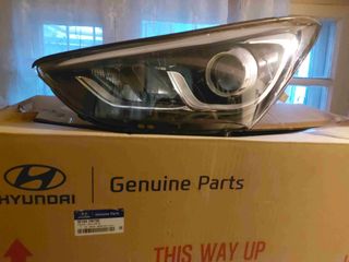 Hyundai SantaFe, Sonata 2014-2018  фары и стопы foto 2