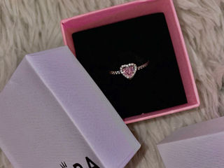 Pandora Elevated Heart Rings foto 3