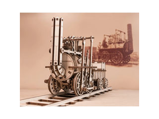 Деревянный механический 3D-пазл «Locomotion #1»