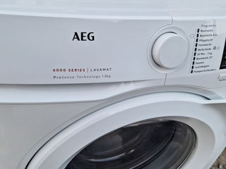 Aeg series 6000 8kg ingusta!! foto 4