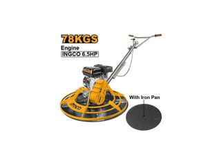 Elicopter finisare beton pe benzina 6.5HP Ingco GPT361-2 -transfer-credit-livrare foto 1