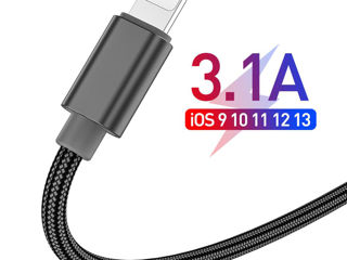 USB кабель для: Micro USB, Type-C, iPhone. foto 8