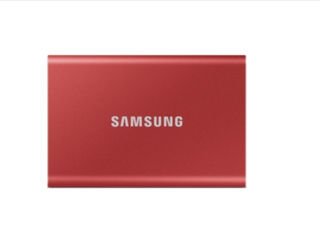 Samsung Portable SSD T7 500GB Red - всего 2189 леев!