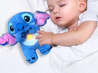 Jucarie interactiva pentru bebelusi,Stitch din plus, 28cm foto 3