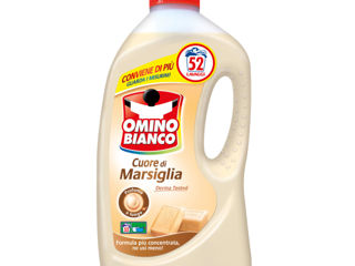 Omino Bianco Cu Sapun De Marsiglia Detergent Lichid, 52 Spălări, 2600Ml